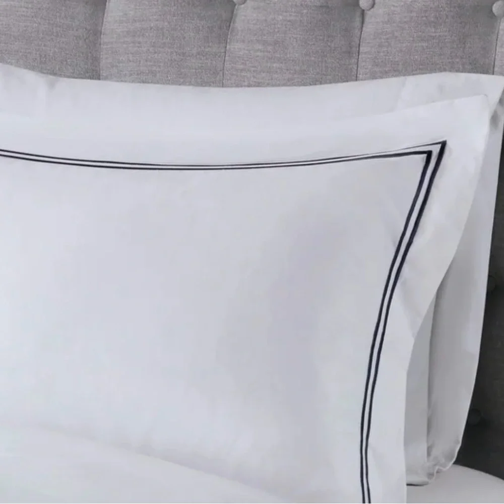 Madison Park Signature Luxury Collection 100% Cotton Sateen Embroidered Duvet